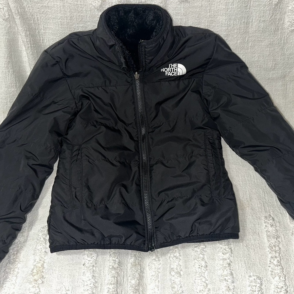 Northface girl’s reversible shasta full-zip jacket